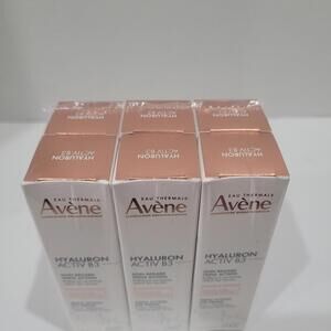 6pk Boxes Avene Hyaluron Activ B3 Triple Action Eye Cream 2x15 ml Exp 7/26